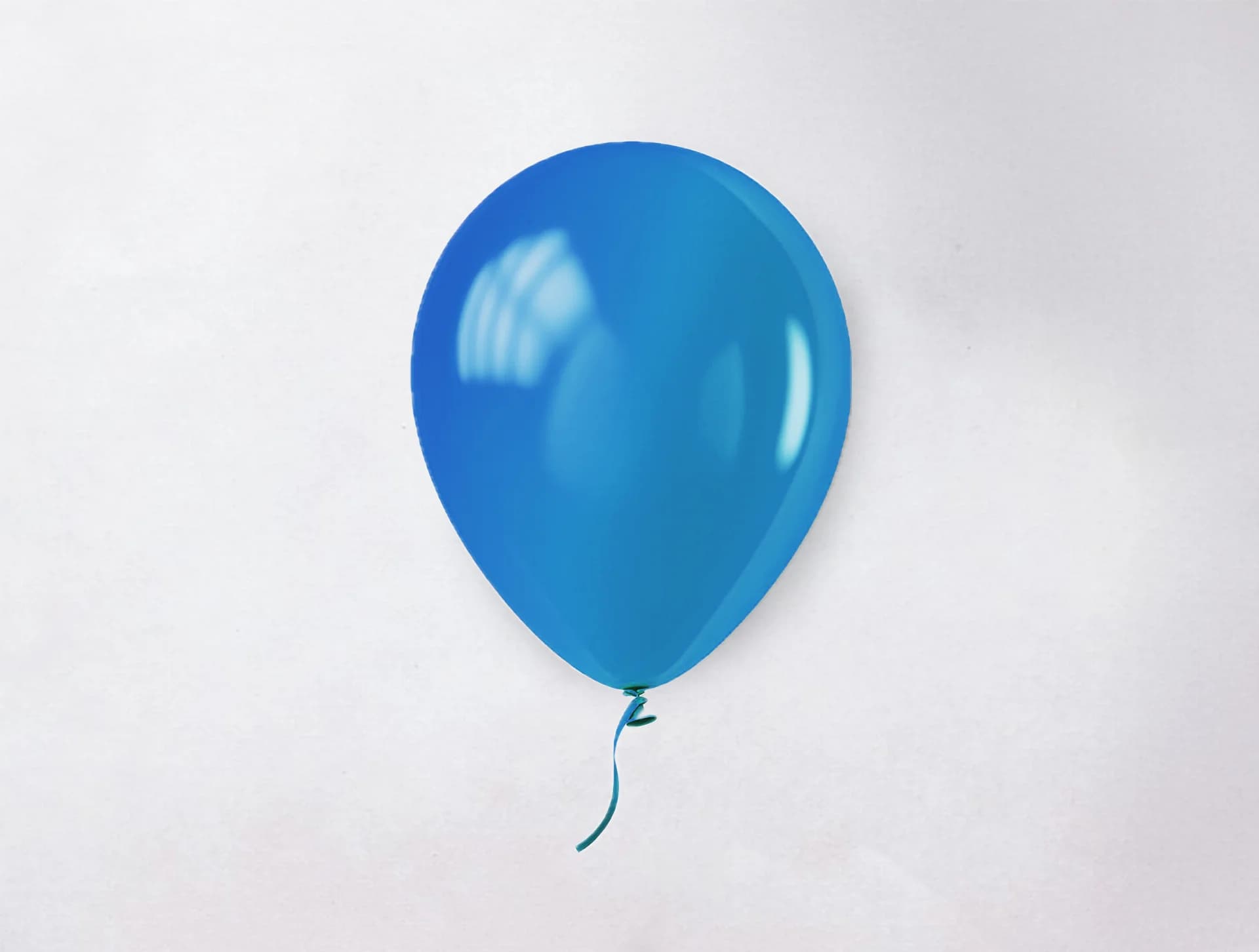 Helium Balloon - Blue Colour