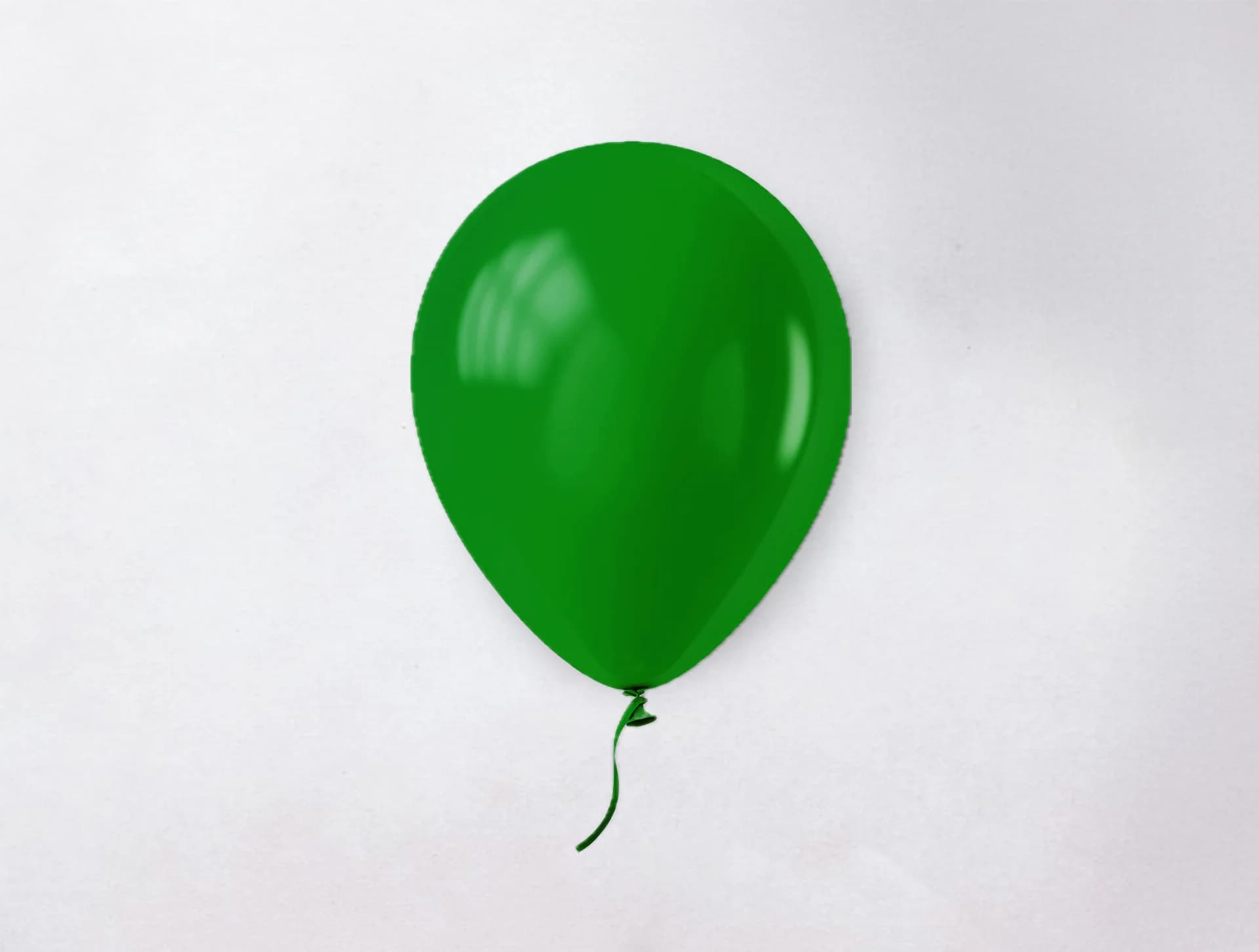 Helium Balloon - Dark Green Colour