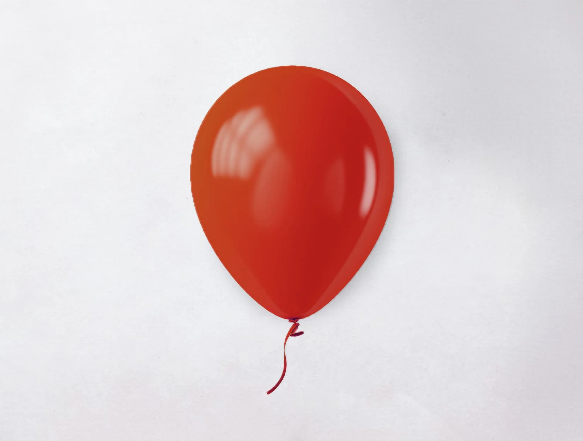 Helium Balloon - Red Colour