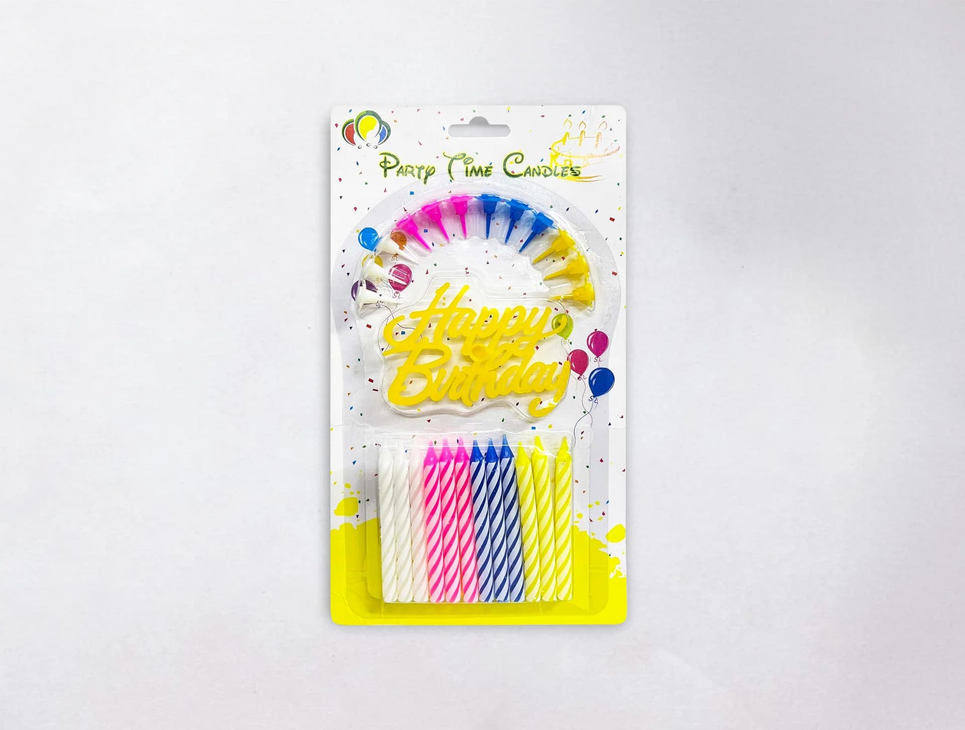 Happy Birthday Candle - Multicolor Set of 13Pcs