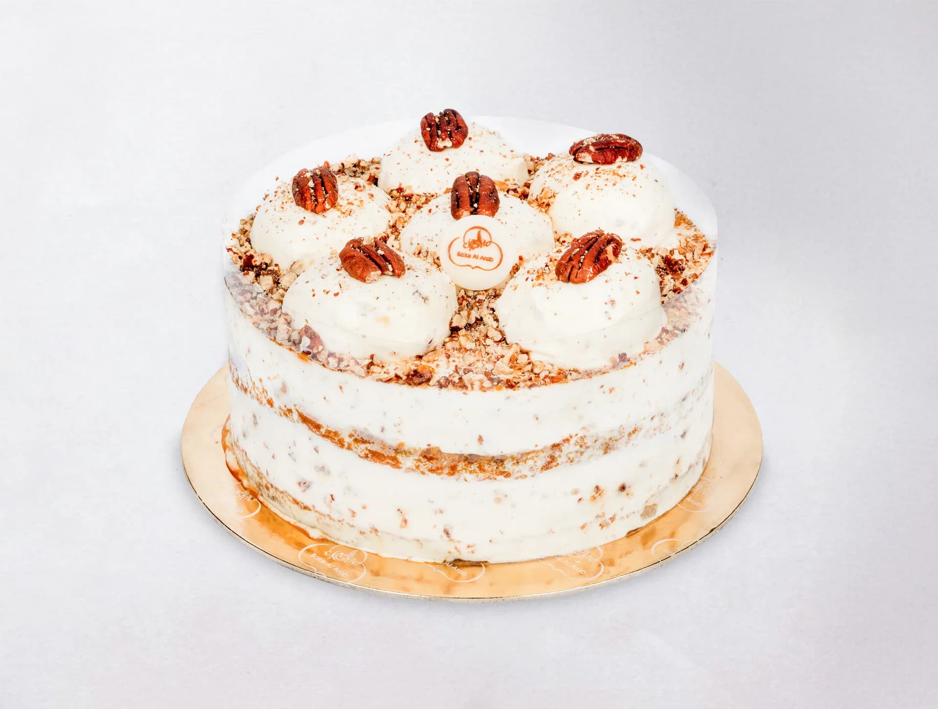 Pecan caramel Ice Cream Cake