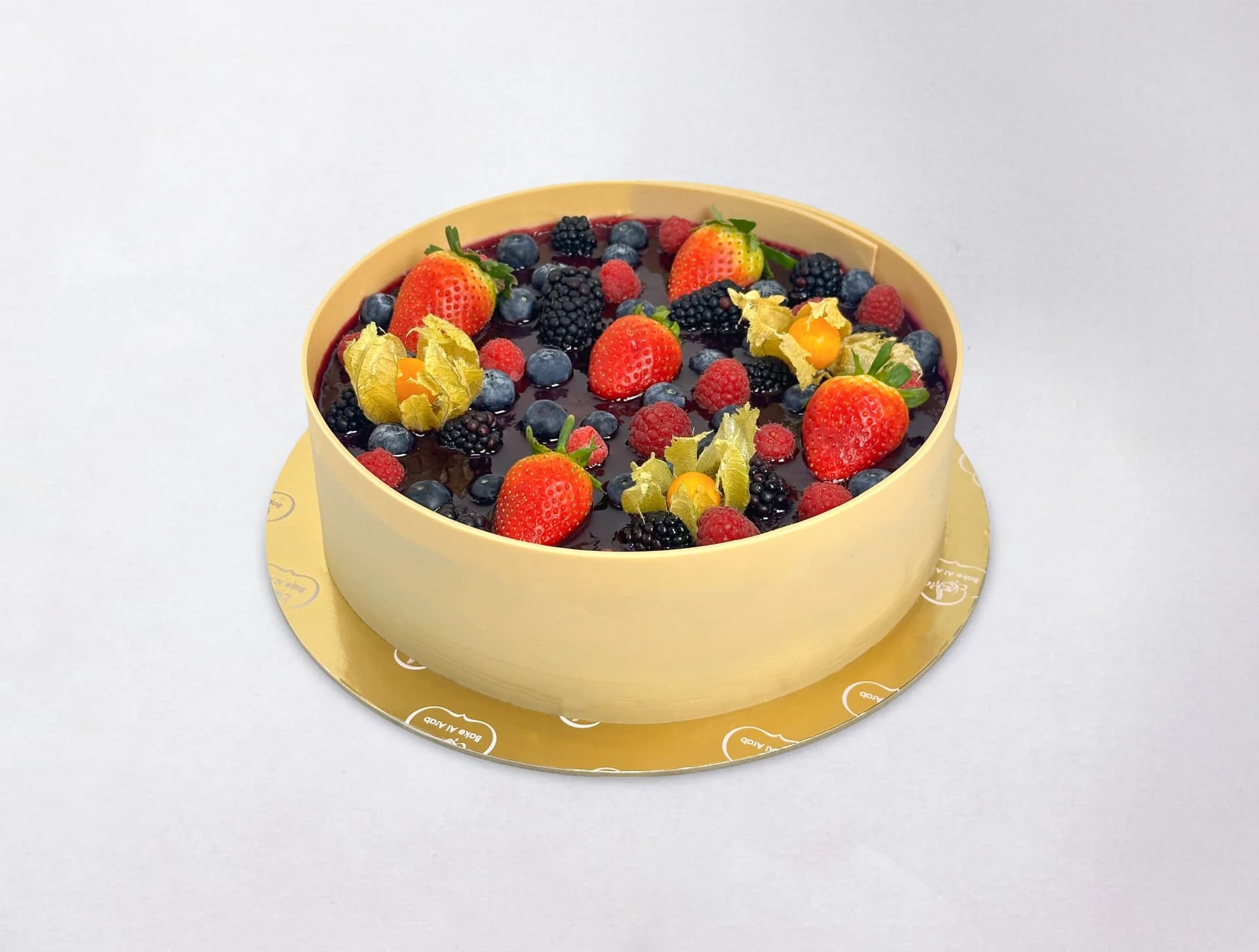 Pistachio Crumble with Berries