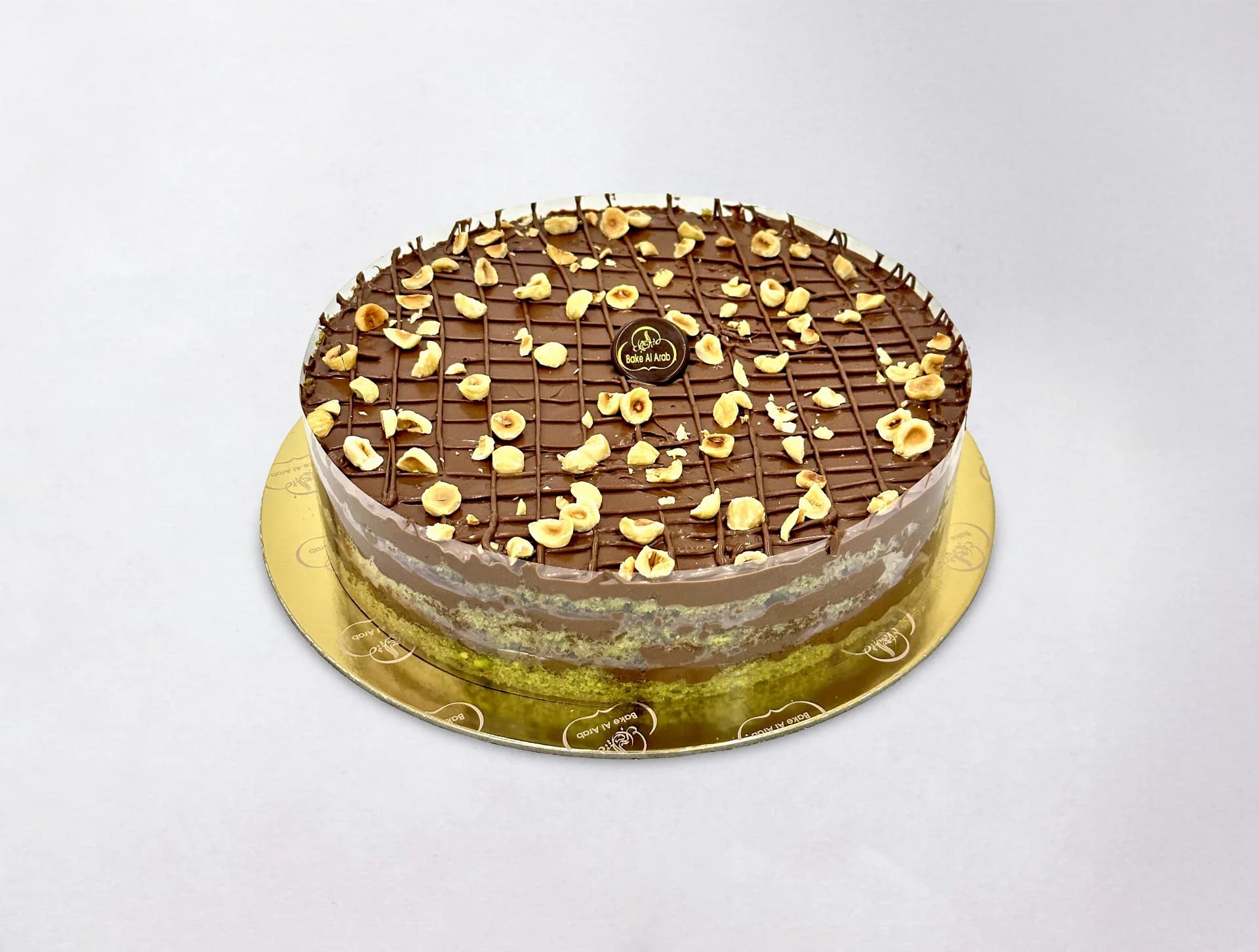Pistachio Nutella Cake