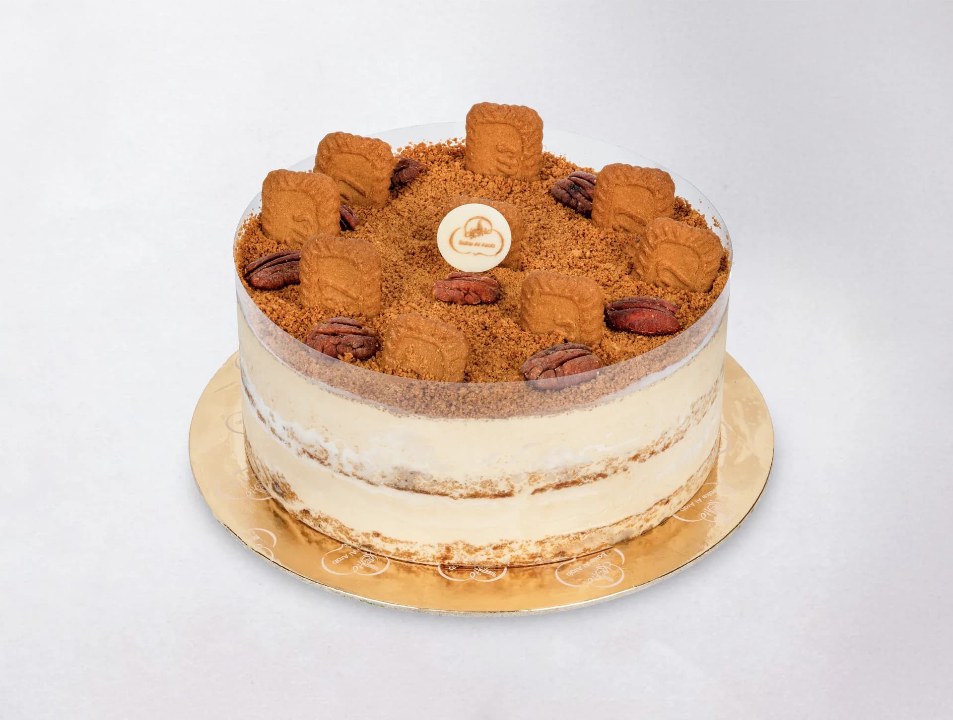 Salted Caramel Ice Cream Cake