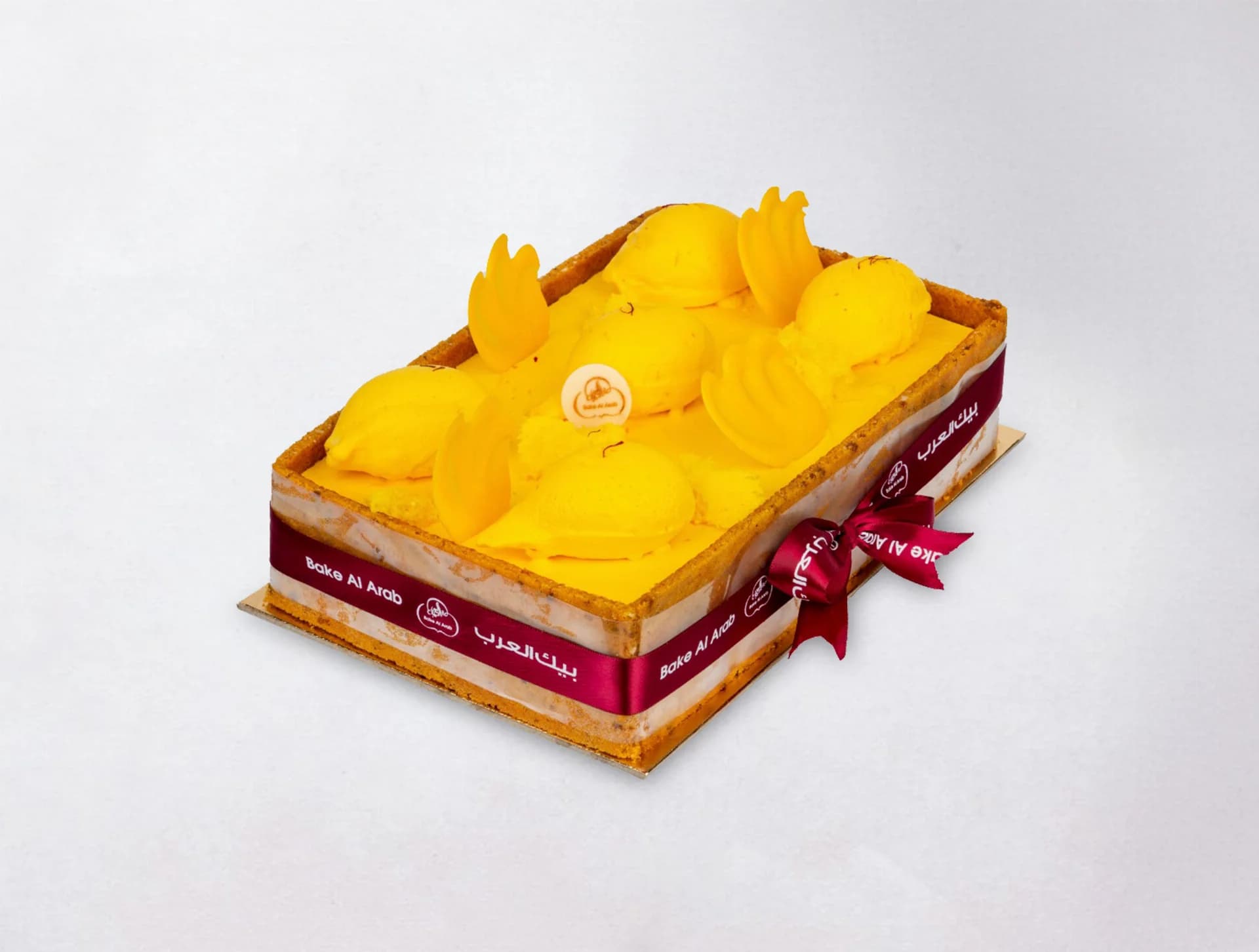 Zafran Ice Cream Cake
