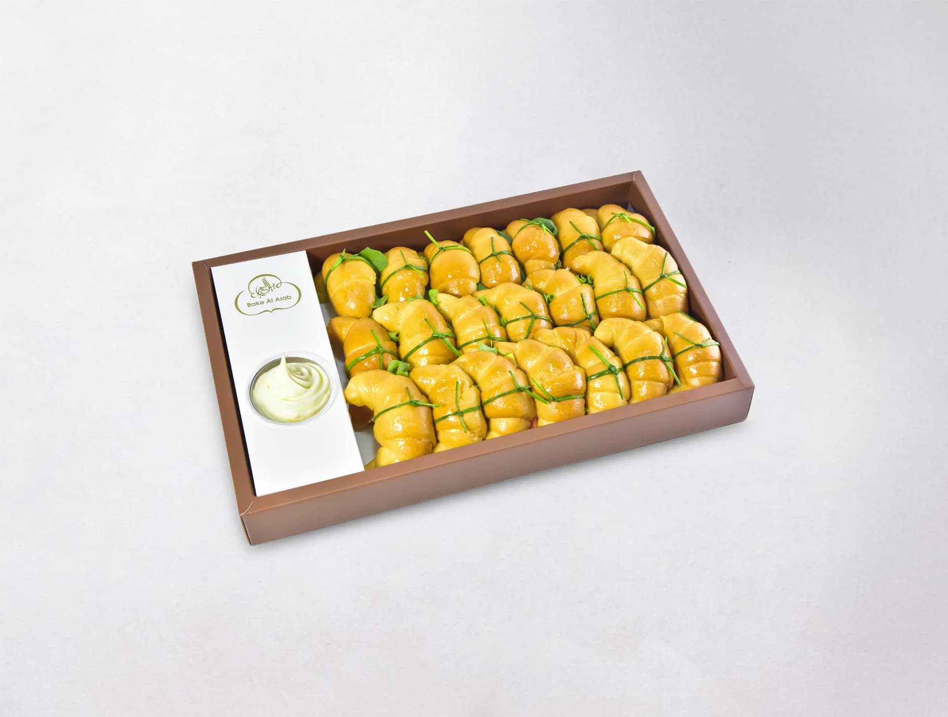 Bread Croissant Sandwich Box 21 Pcs