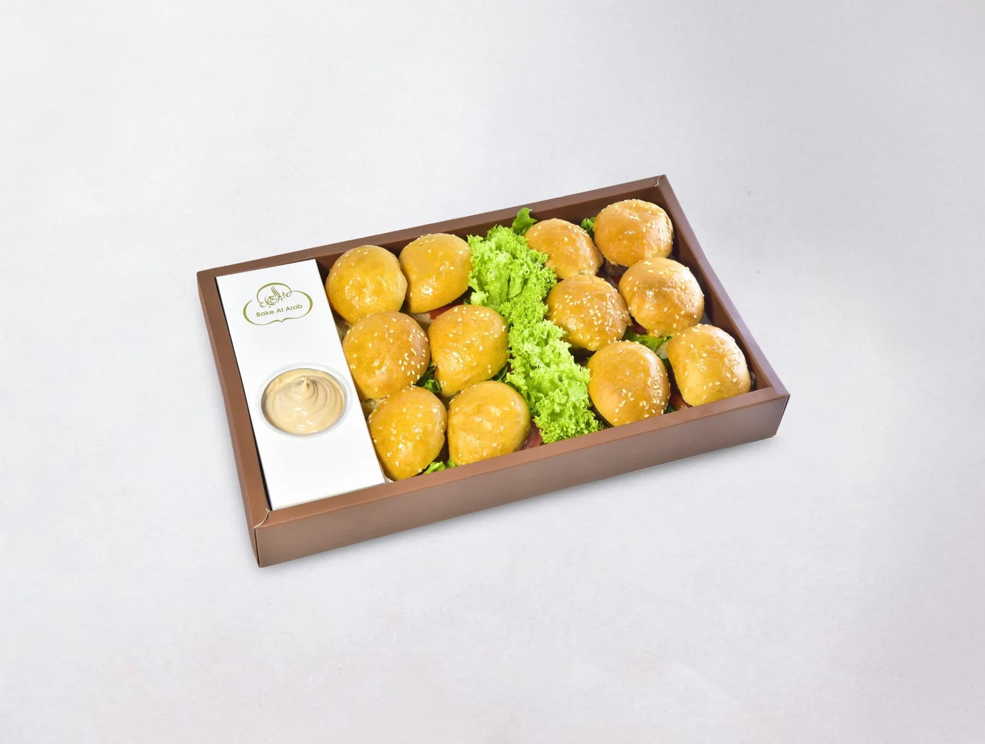 Burger Chicken Slider Box  12 Pcs