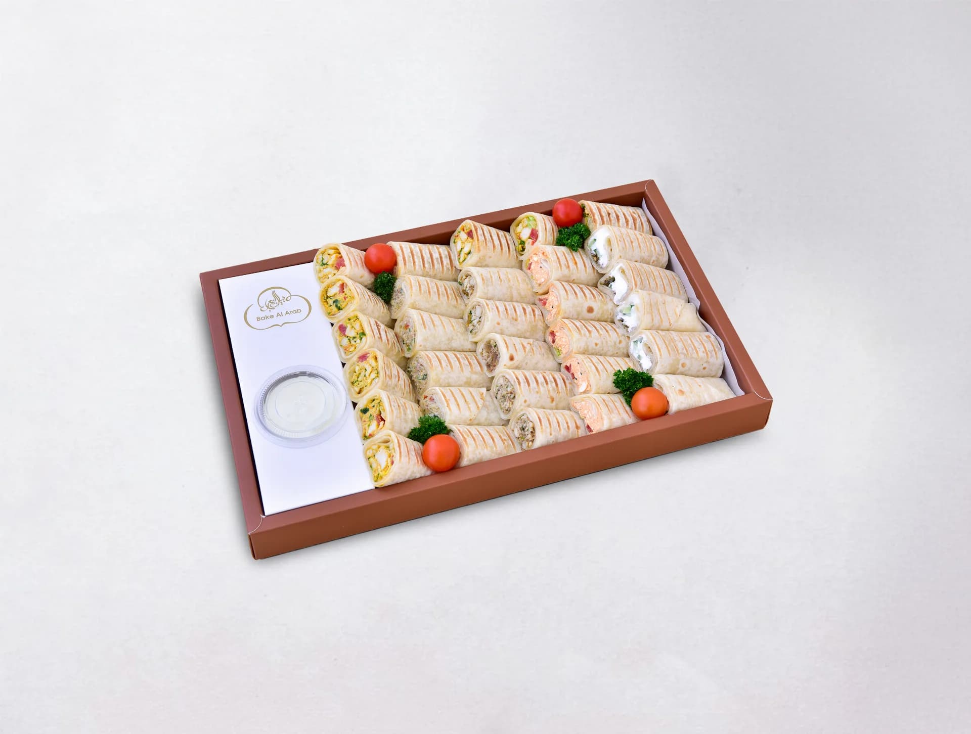 Half Size Wraps Sandwich Mix 30 Pcs