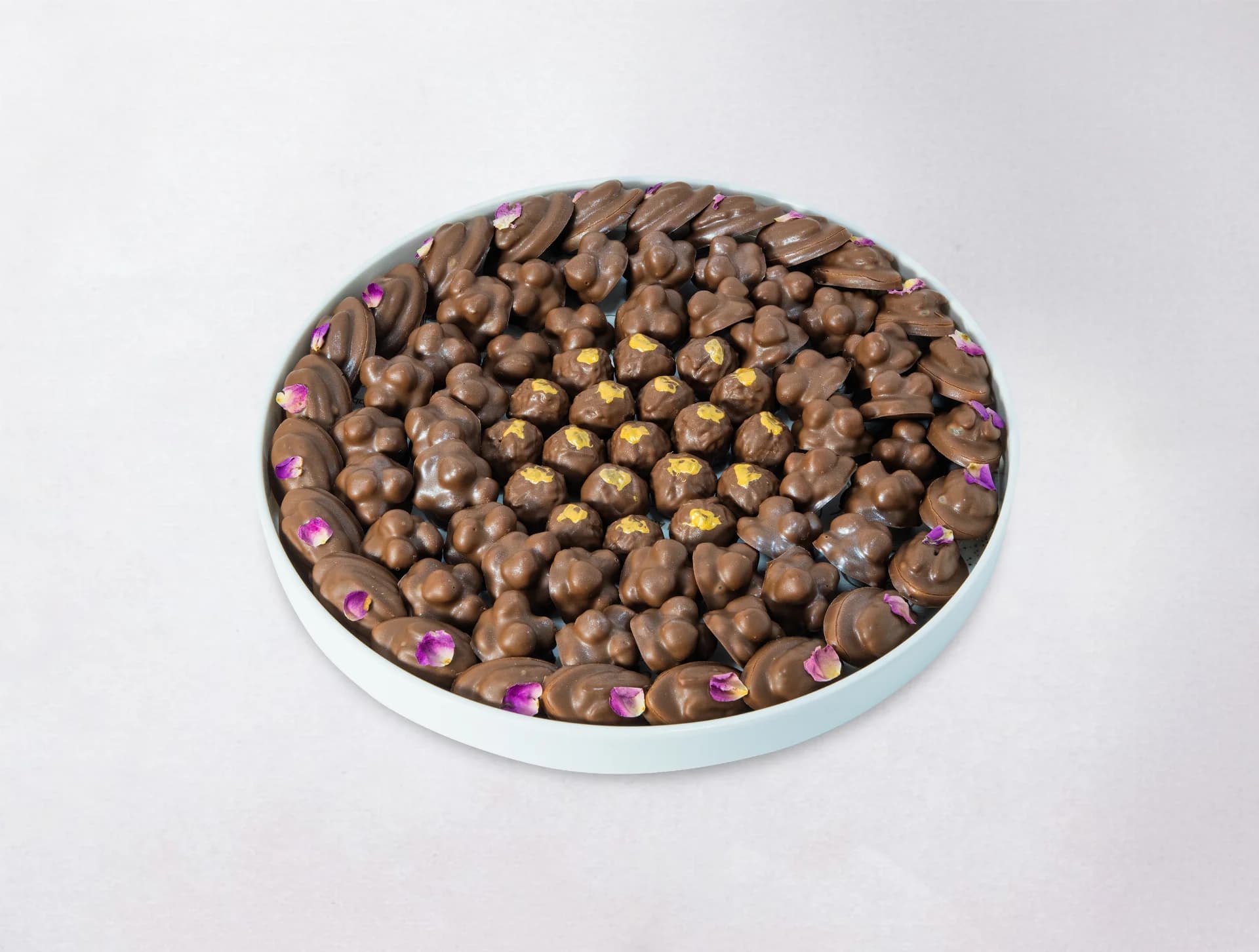 Coffee Sweets Mix Round Tray (M)
