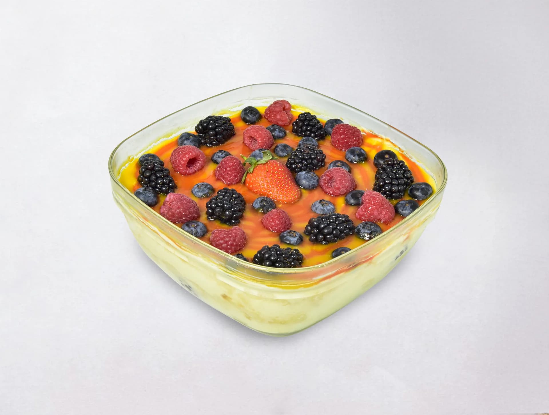 Mango with Vanilla Brûlée Dessert Bowl -Meduim