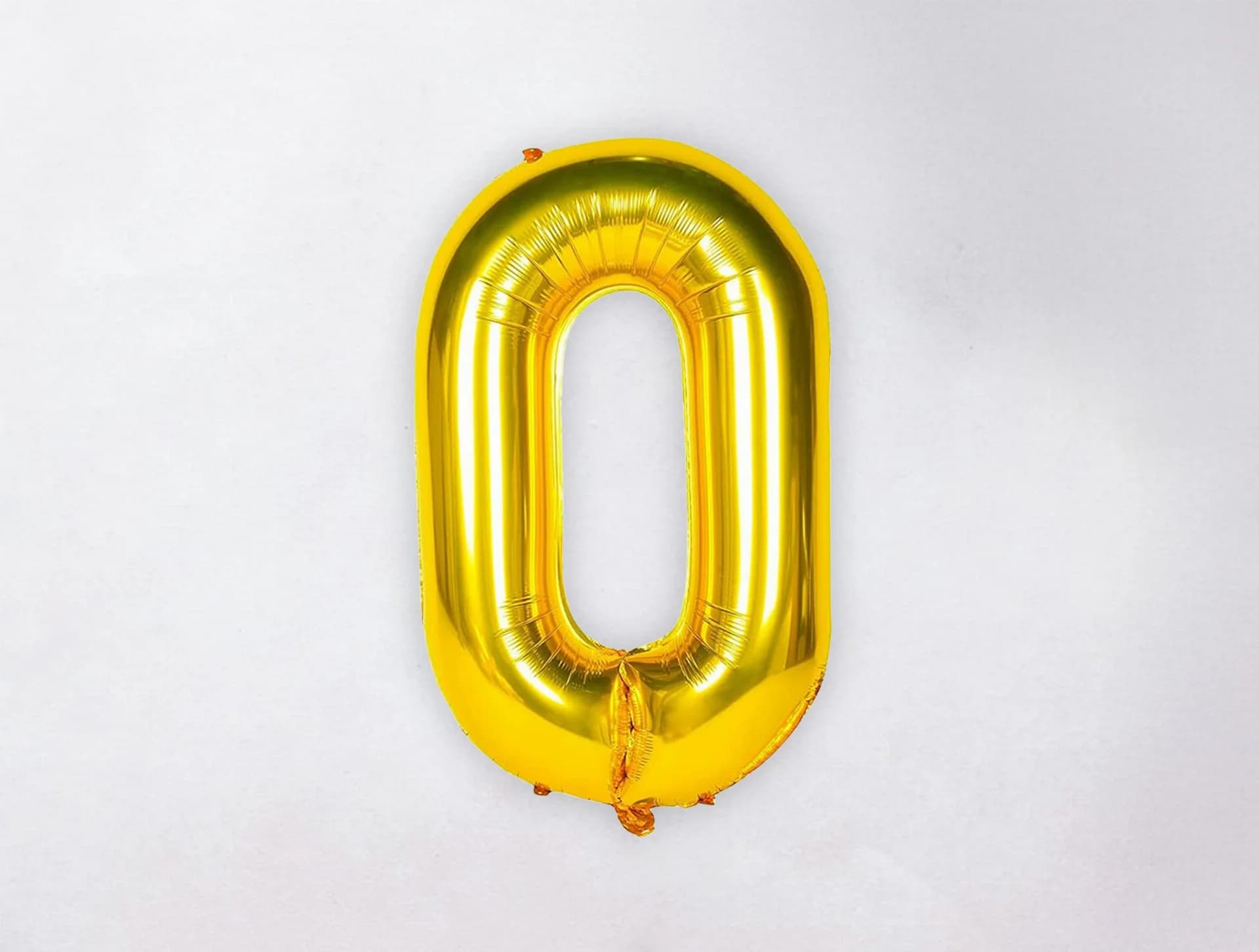 Helium Letter Balloon - O - Gold