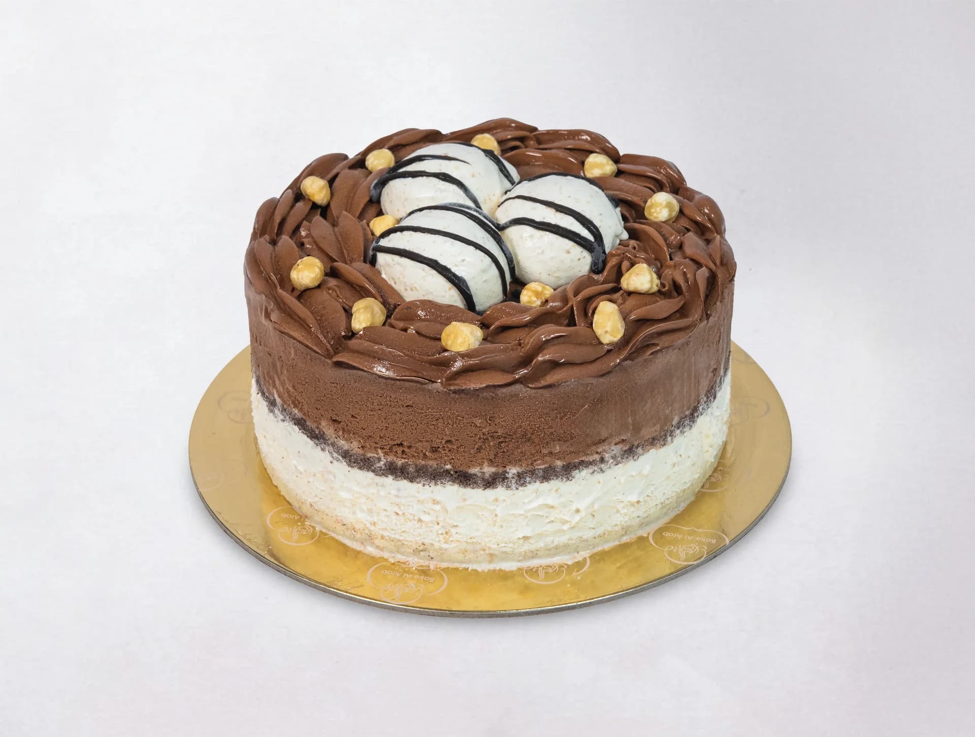 Choco Hazelnut Ice Cream Cake
