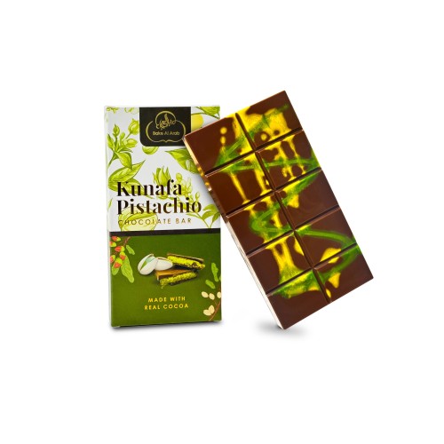 Kunafa Pistachio Chocolate Bar 210 Gm