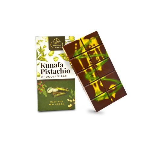 Kunafa Pistachio Chocolate Bar 210 Gm